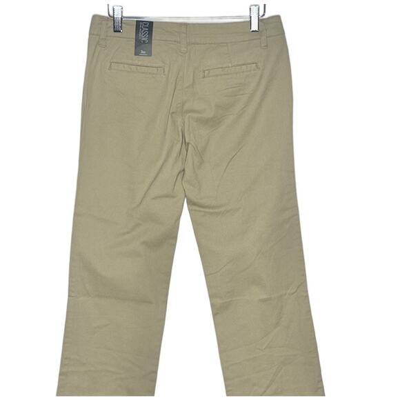 Aeropostale Womens Pants 2 Regular Classic Twill Pant Flat Front Business Casual - Picture 3 of 9